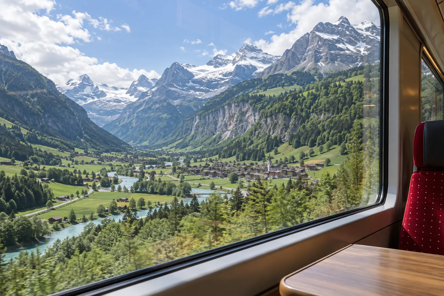 Panoramastrecke des Glacier Express über den Oberalppass